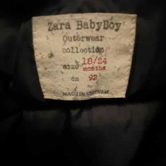 Zara Baby Boy’s Winter Dress Coat Size 18-24 Months - Picture 7 of 7